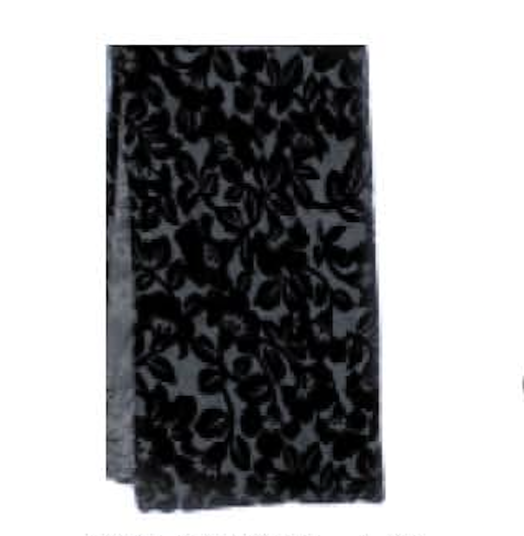Silk Velvet Stole