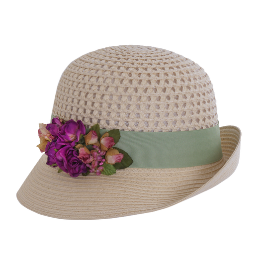 Dried Rosebud Cloche Toast/Mauve