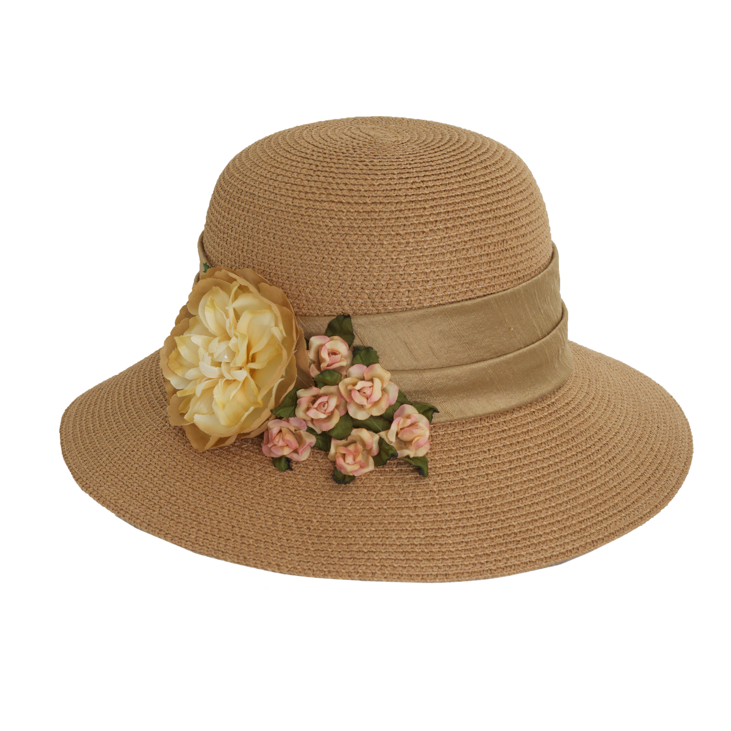 Cabbage Rose Sunhat Natural