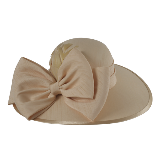 Shantung Picture Hat White