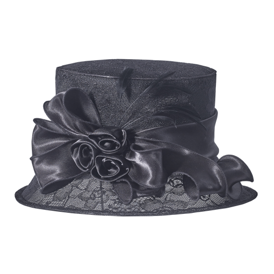 Lace Bucket Black