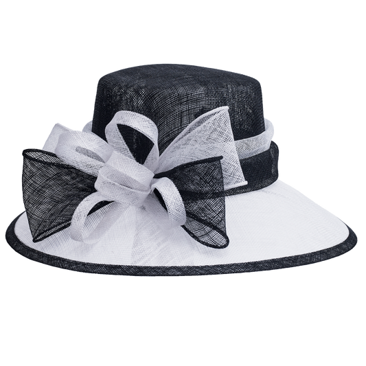 Two-Tone Hatter Black/White
