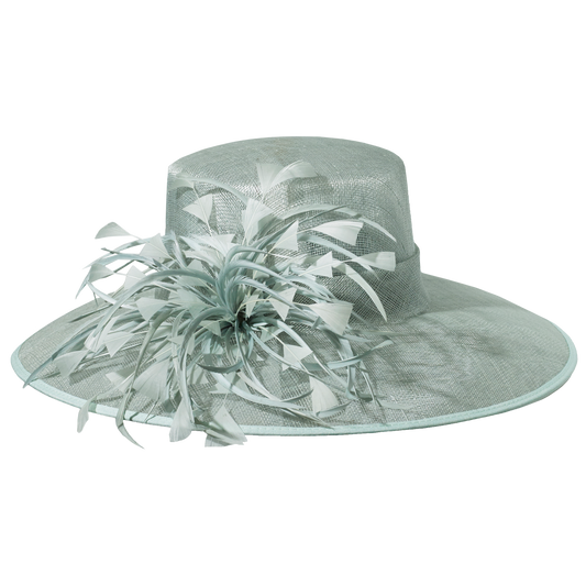 Featherburst Boater Mint