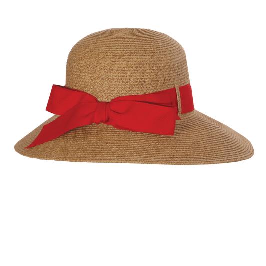 Packable Twill Sunhat Natural/Black