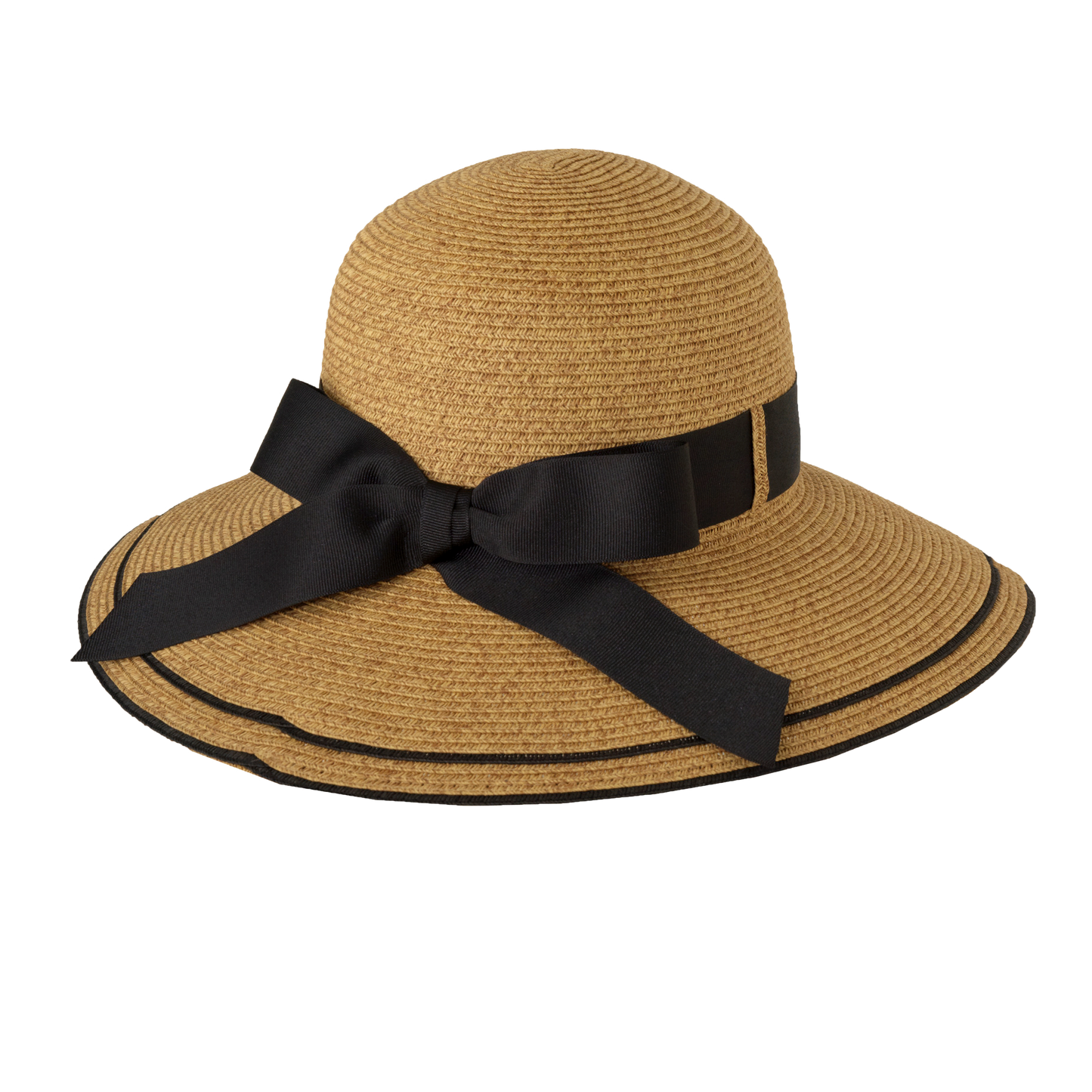 Back Bow Lampshade Natural/Black