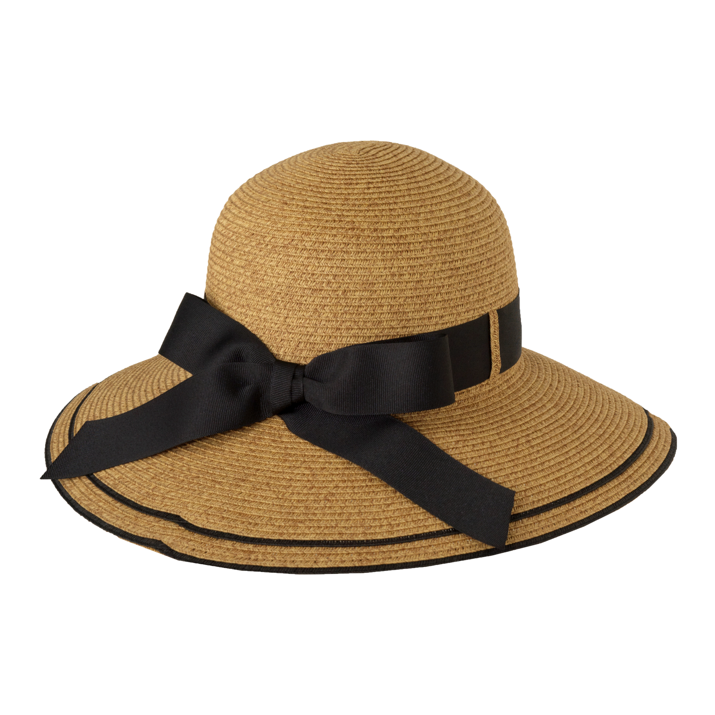 Back Bow Lampshade Natural/Black