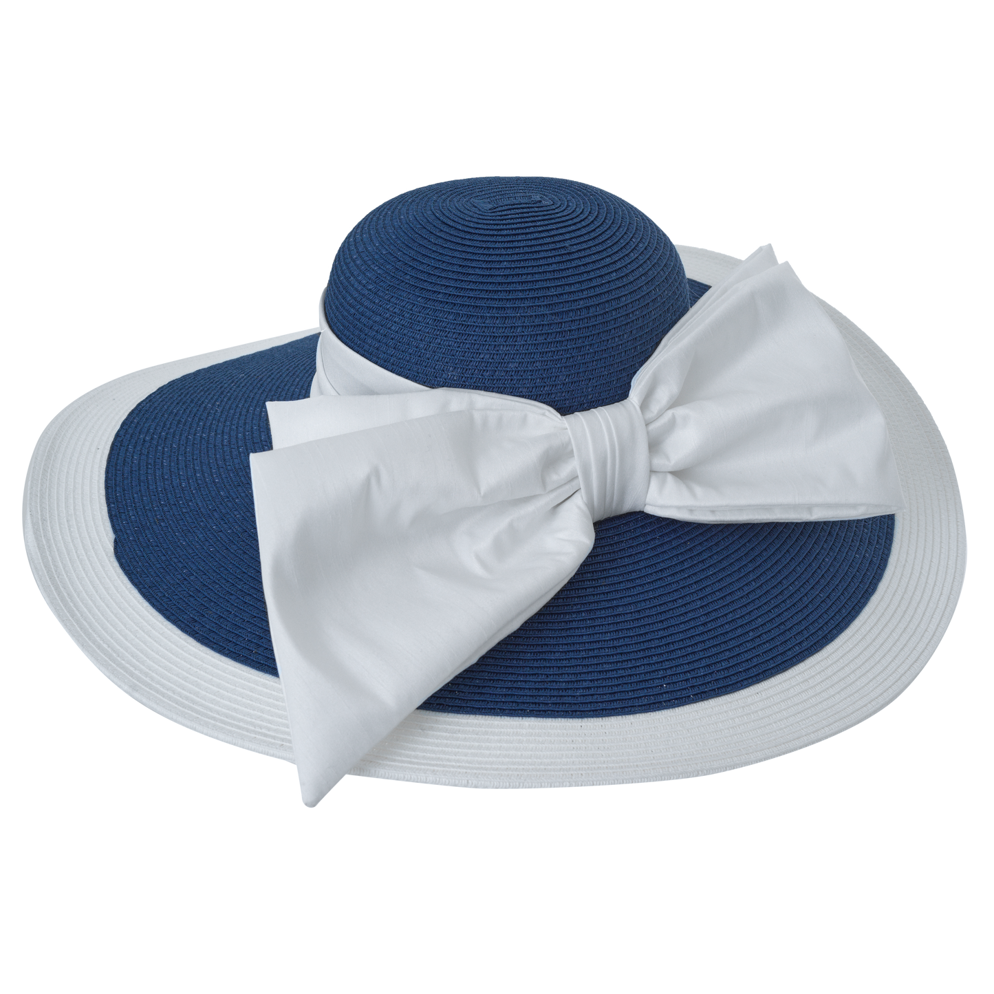 Two-Tone 6" Sunhat Natural/Black