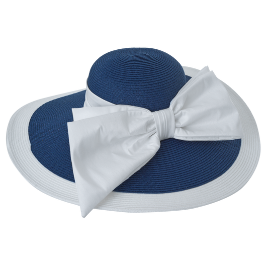 Two-Tone 6" Sunhat Natural/Black