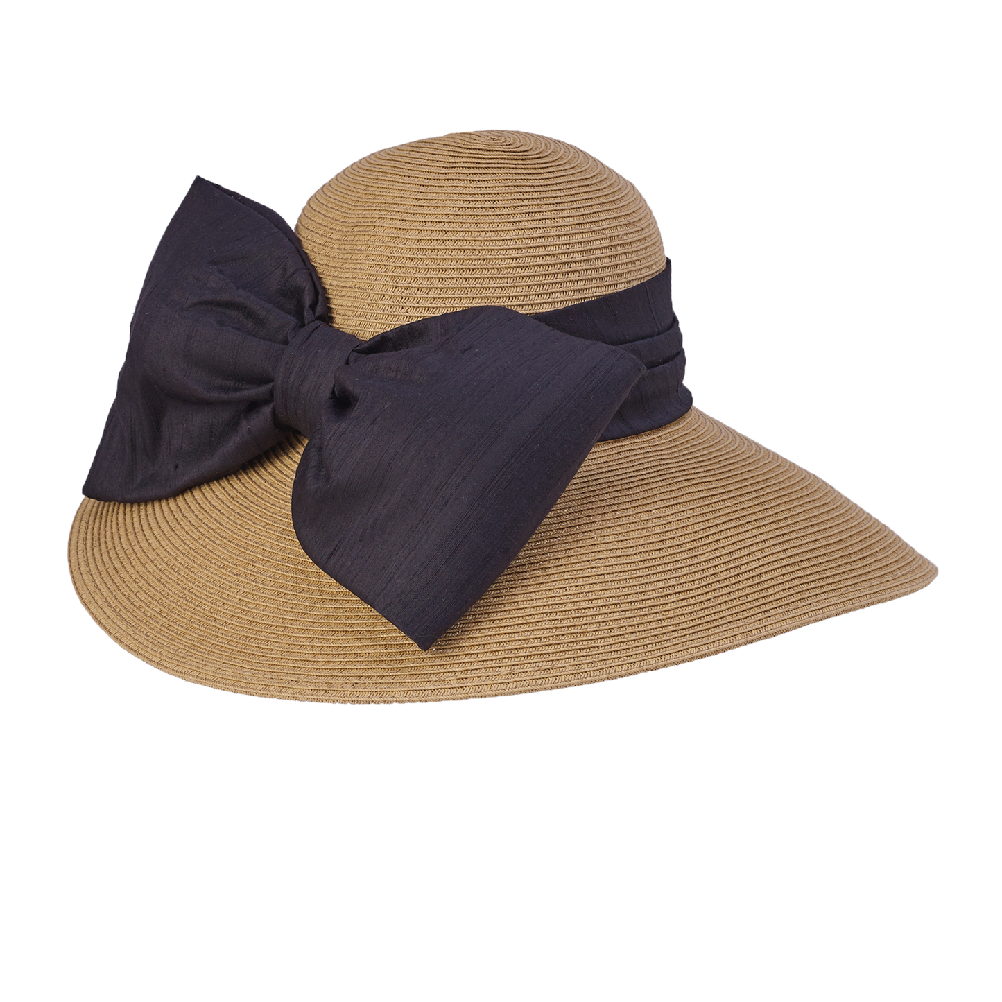 Silk Bow Asymmetric Natural/Navy