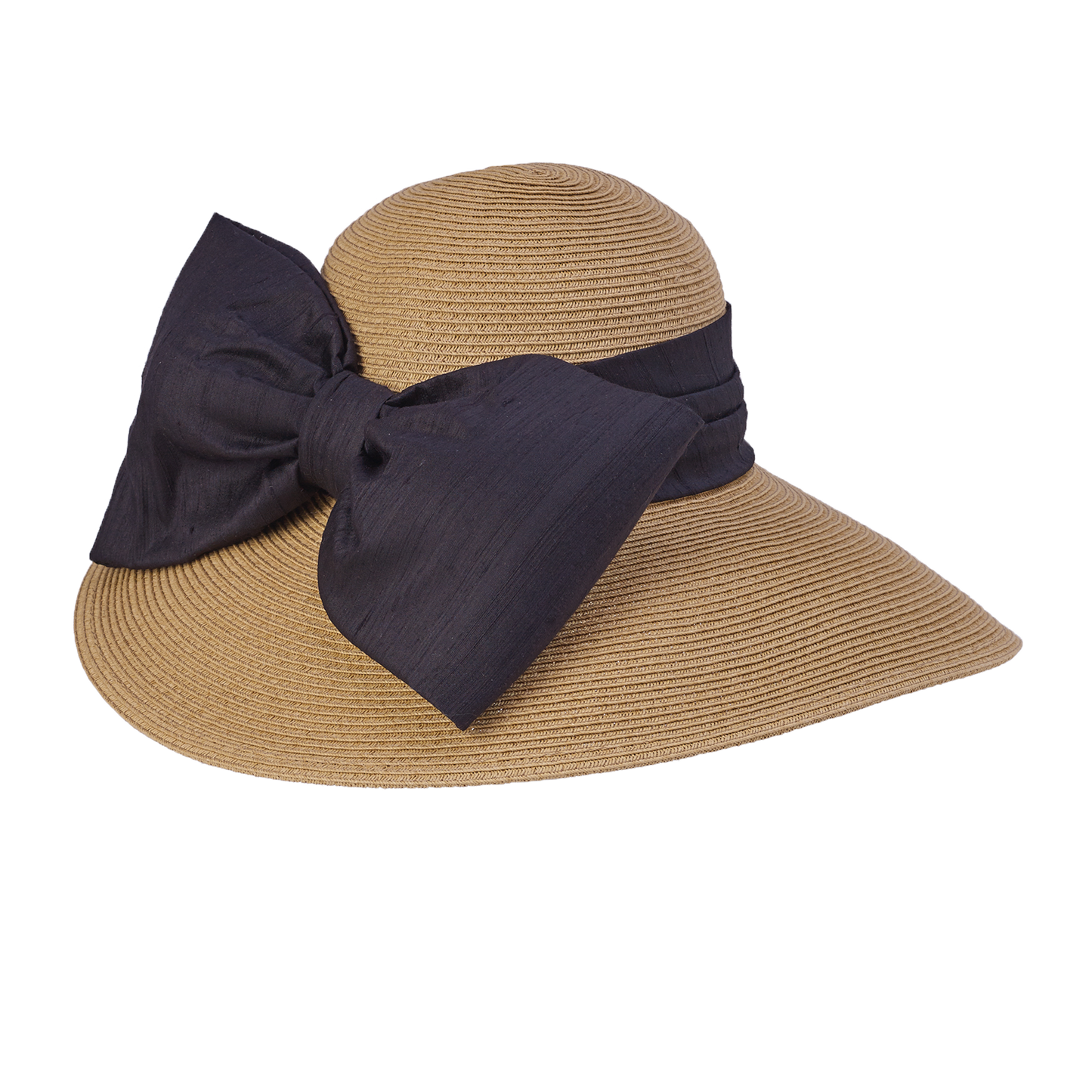 Silk Bow Asymmetric Natural/Navy