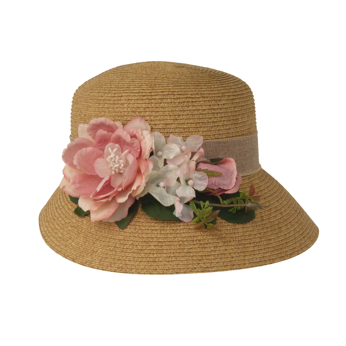 Asymmetrical Rose Natural/Cream