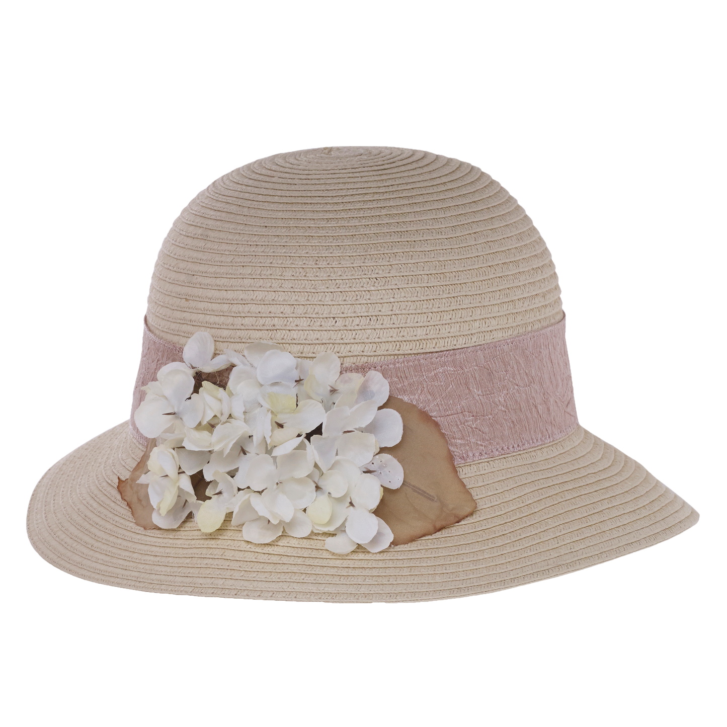 Hydrangea Cloche Cream
