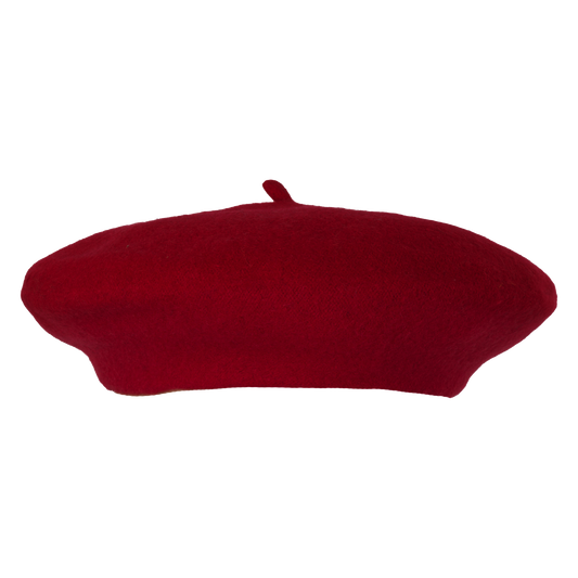 Wool Beret Burgundy