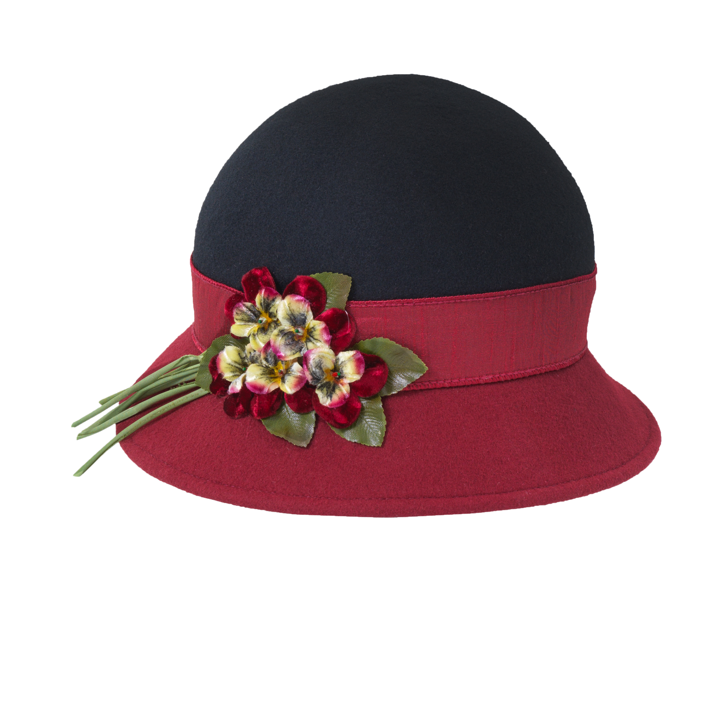 Two Tone Pansy Cloche
