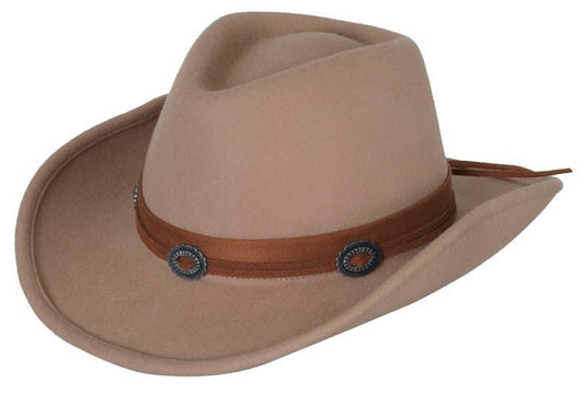 Concho Cowboy Felt Hat