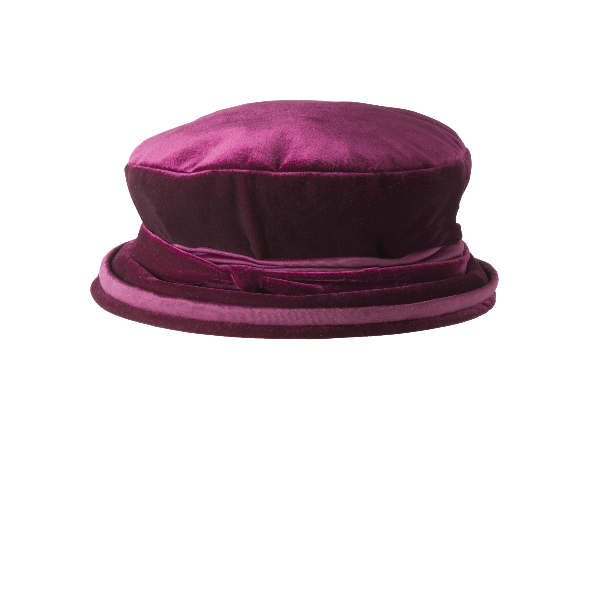 Velvet Tam Burgundy