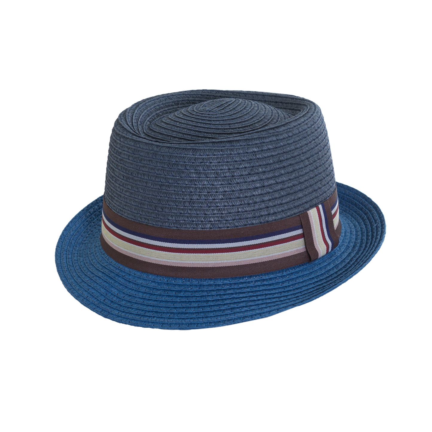 Two-Tone Porkpie Natural/Green / Medium