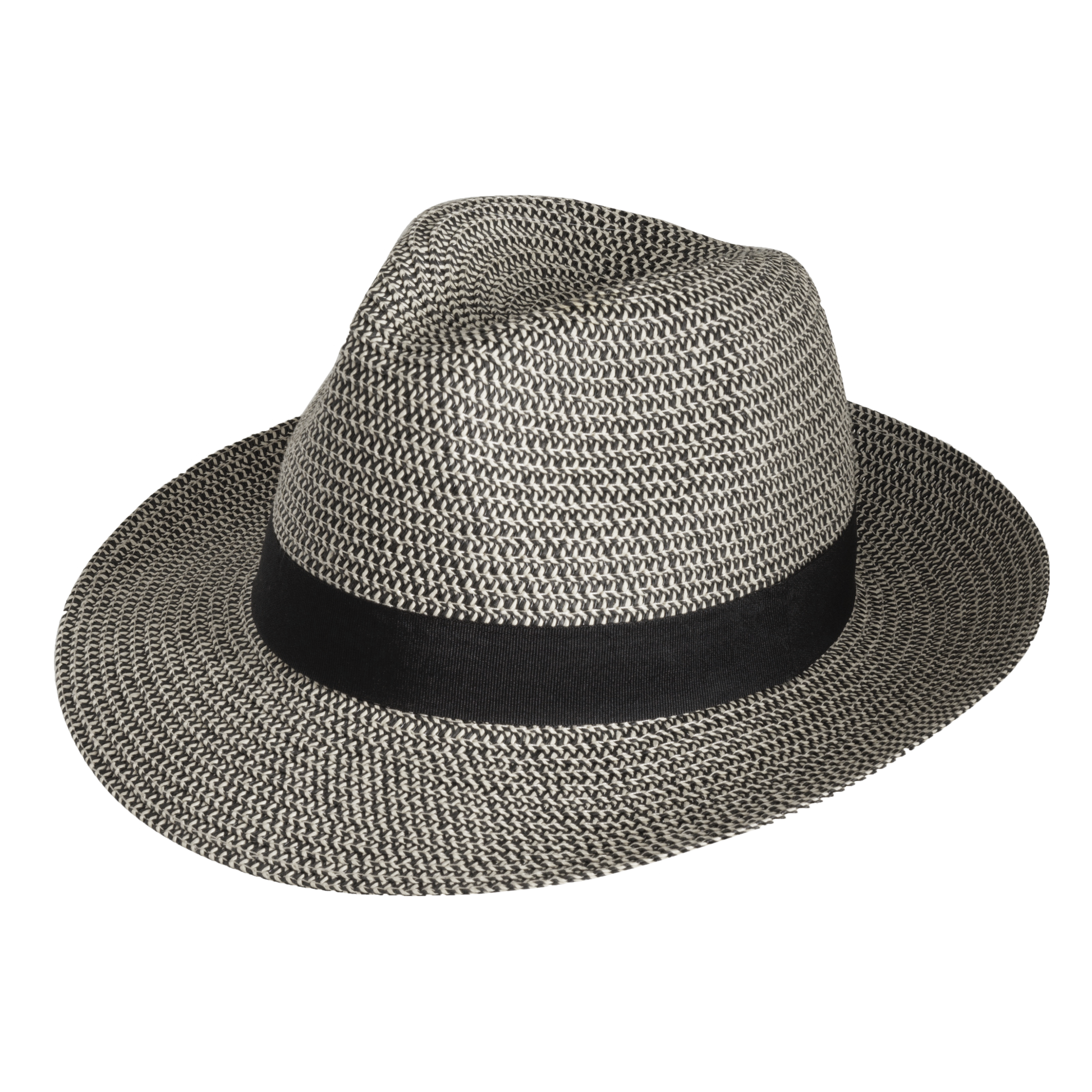 Medium Brim Fedora Black / Medium