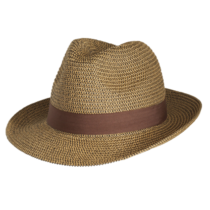 Medium Brim Fedora Black / Medium