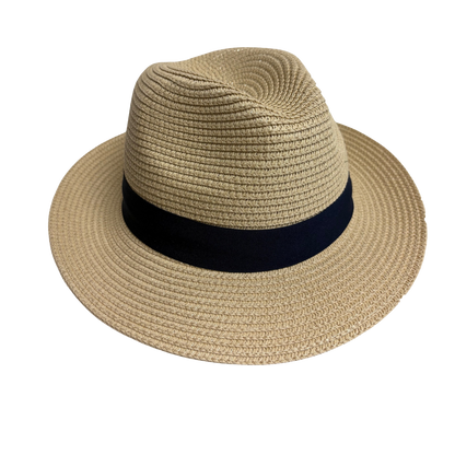 Medium Brim Fedora Black / Medium