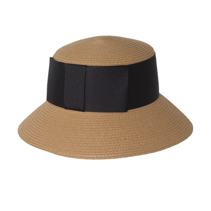 Back Bow Bucket Natural/Cream