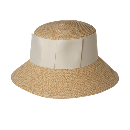 Back Bow Bucket Natural/Cream