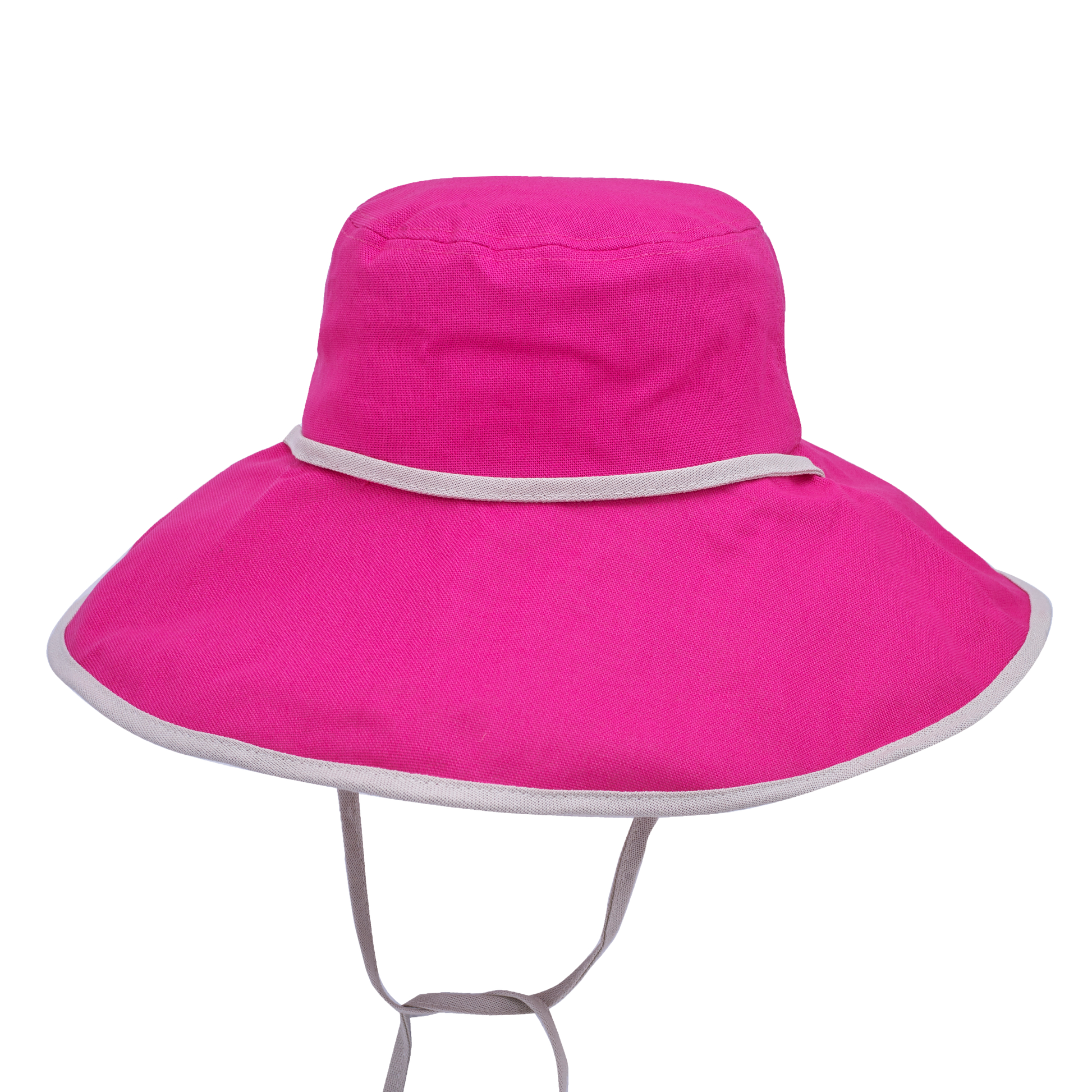 Canvas Sunhat with Tie