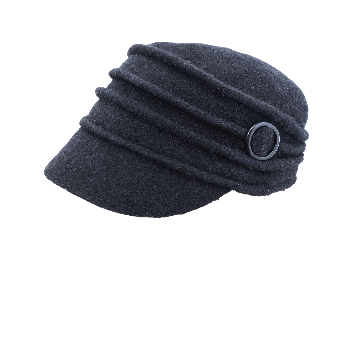 Soft Wool Brim Cap