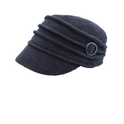 Soft Wool Brim Cap