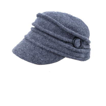 Soft Wool Brim Cap
