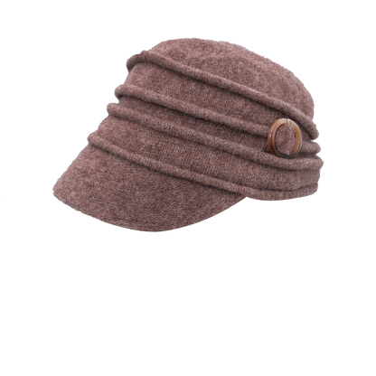 Soft Wool Brim Cap