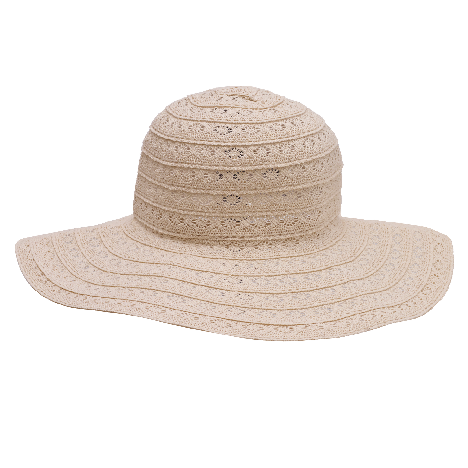 Cotton Lace Sunhat Ivory