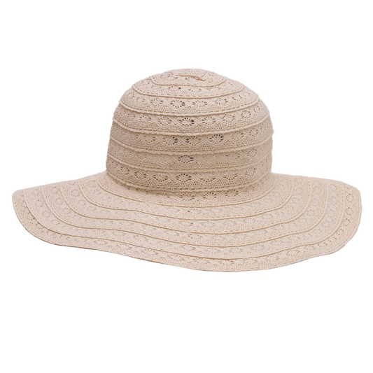 Cotton Lace Sunhat Ivory