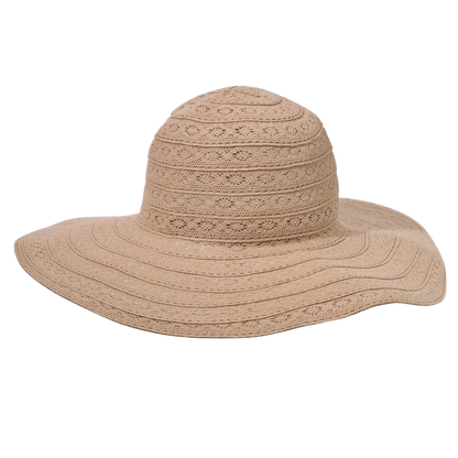 Cotton Lace Sunhat Natural