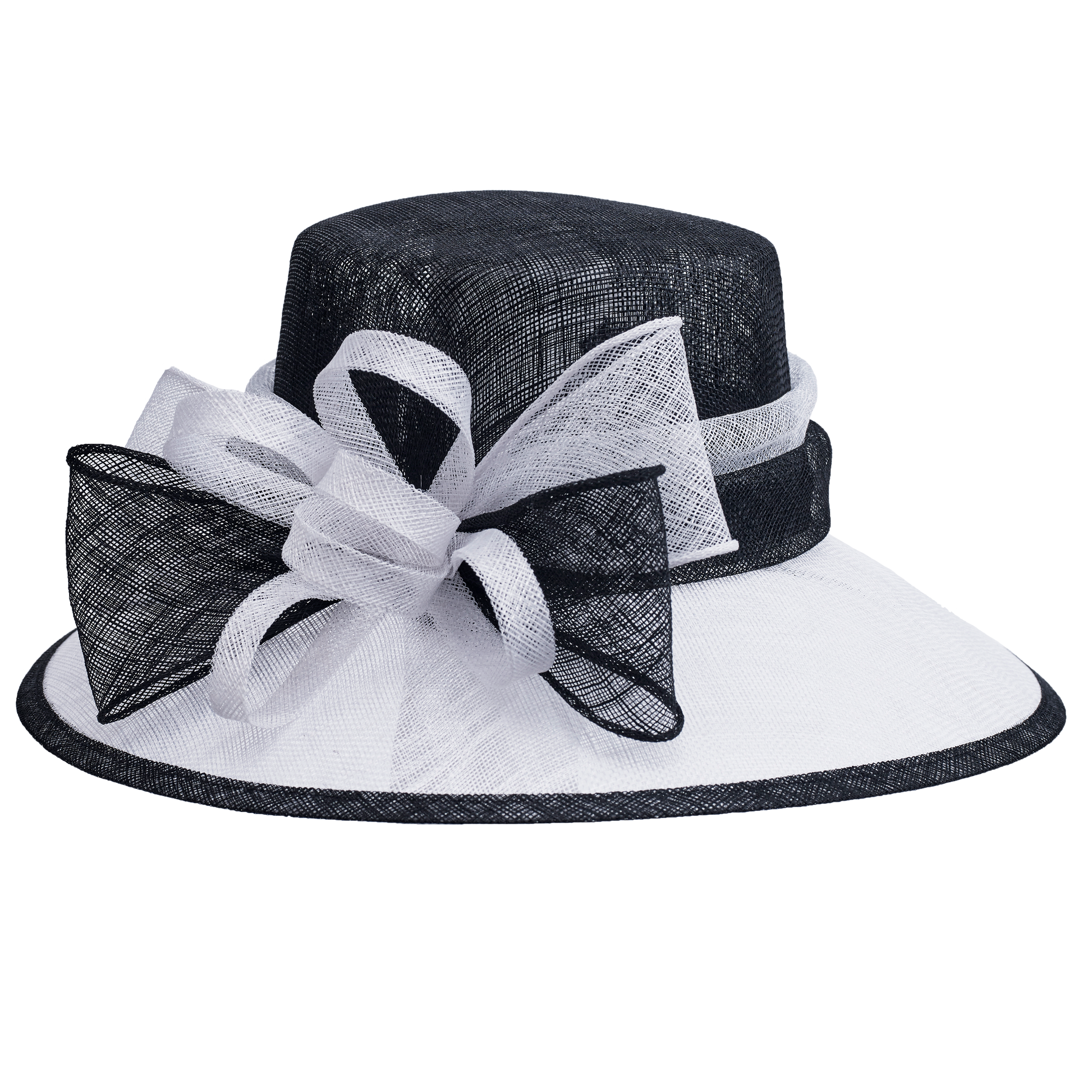 Two-Tone Hatter Black/White