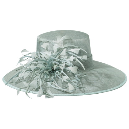 Featherburst Boater Mint