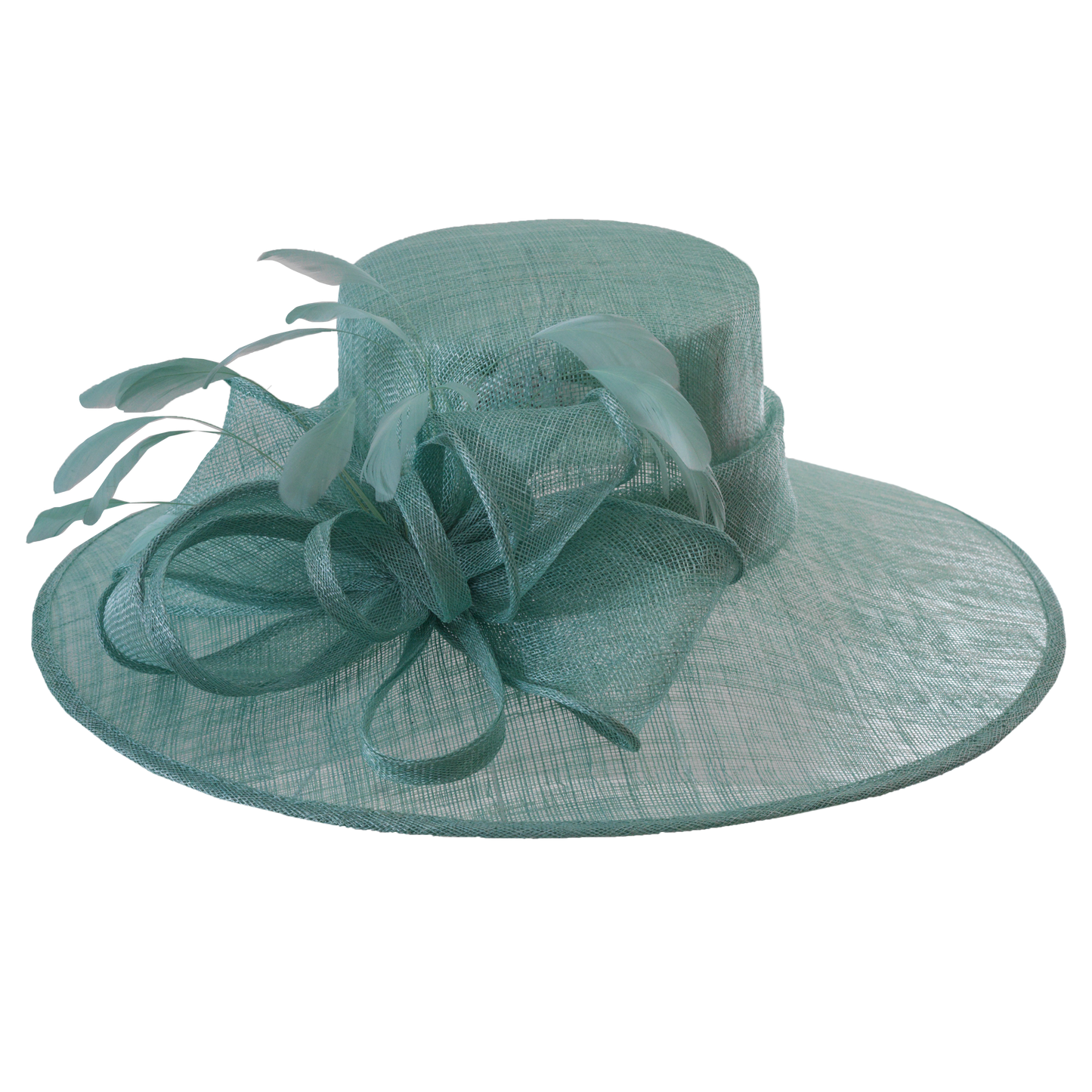 Wide Brim Sinamay Mint