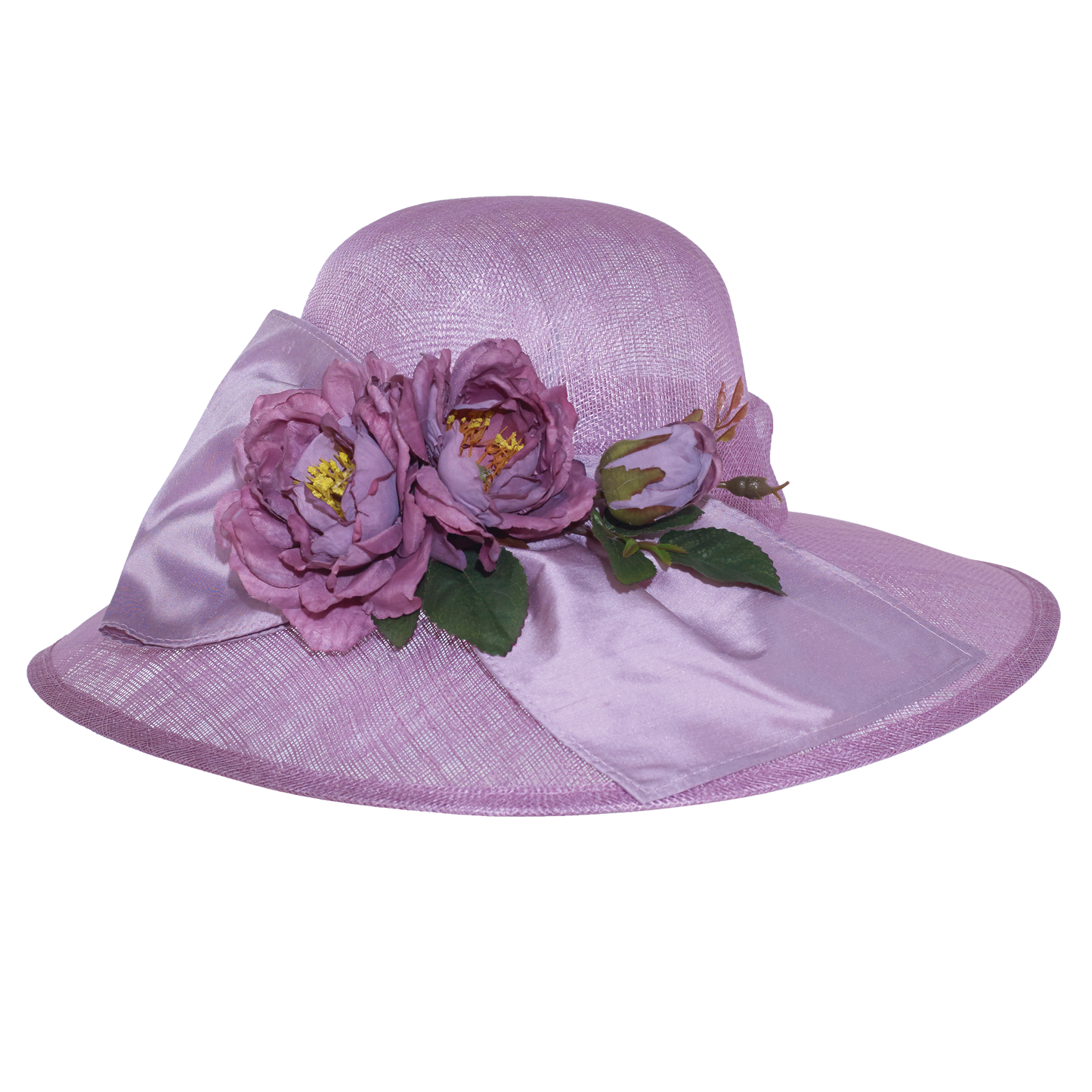 Dry Rose Sinamay Pink