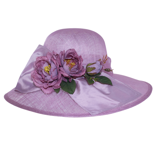 Dry Rose Sinamay Pink