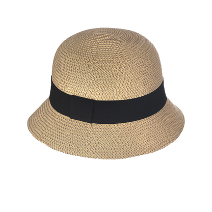Heather Cloche Natural/Black