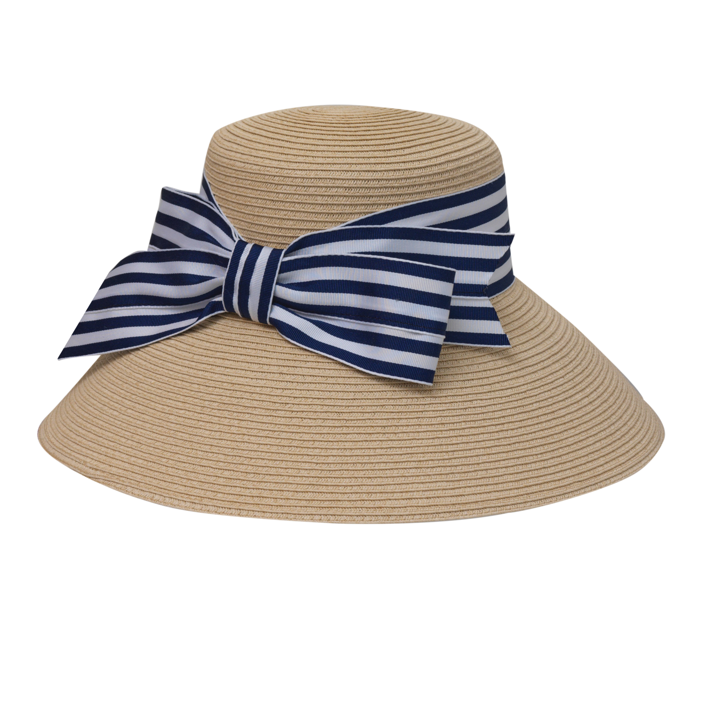 Back Bow Stripe Lampshade Natural/Black