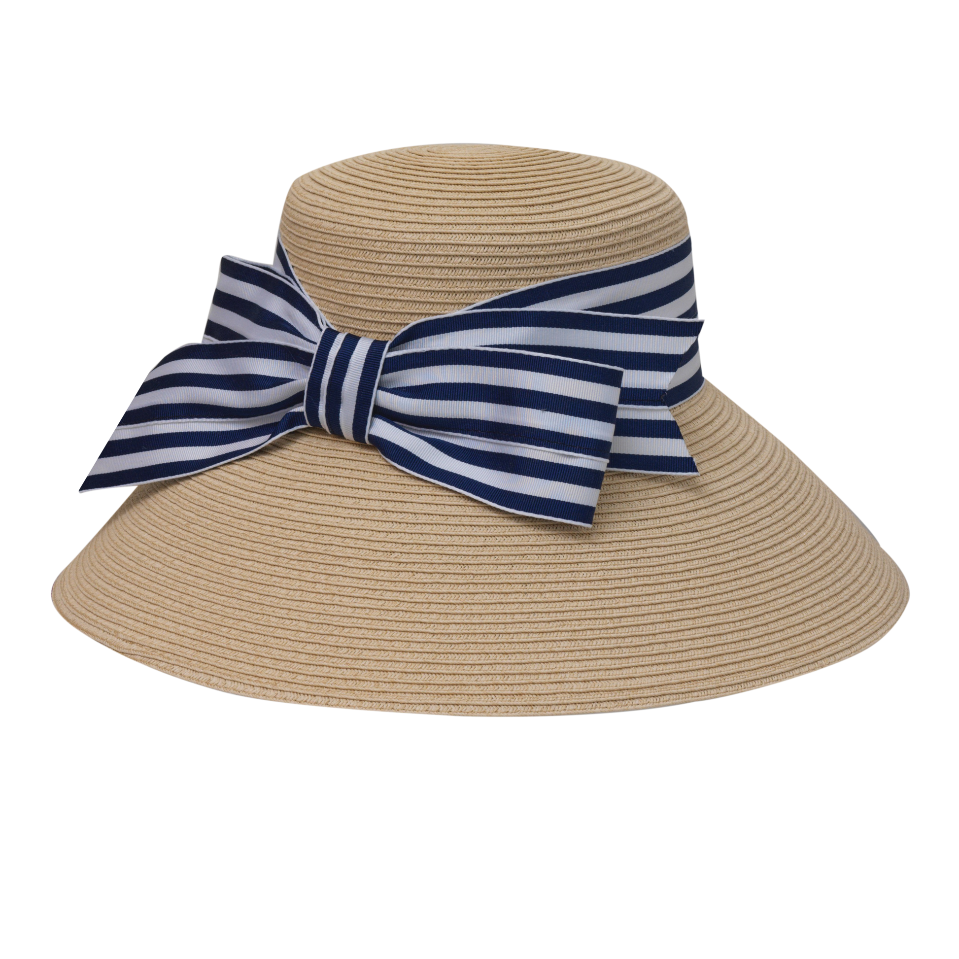Back Bow Stripe Lampshade Natural/Black