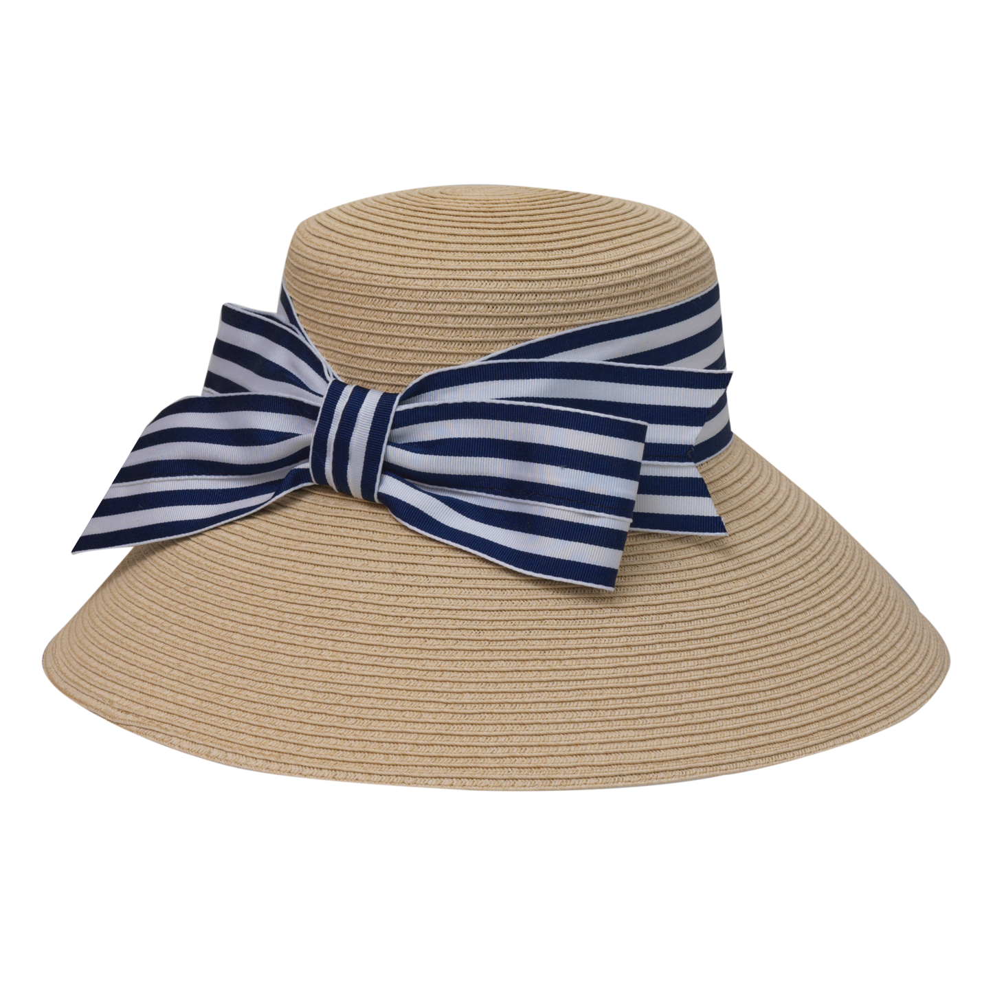 Back Bow Stripe Lampshade Natural/Black