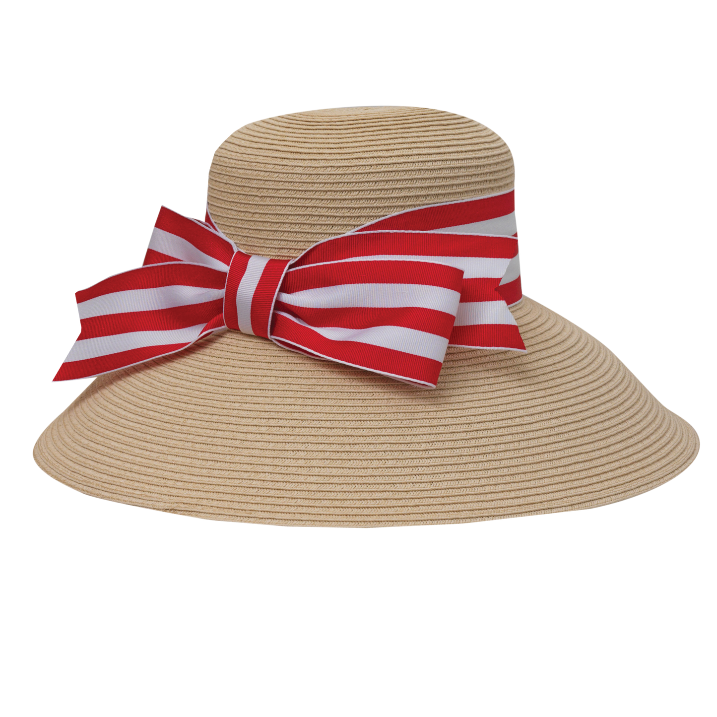 Back Bow Stripe Lampshade Natural/Black