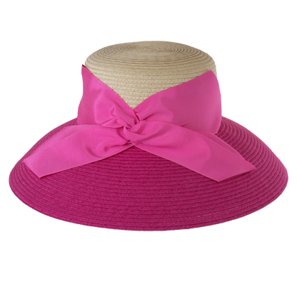 Twist Bow Lampshade Natural/Black