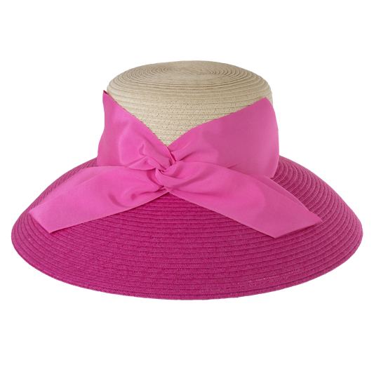 Twist Bow Lampshade Natural/Black
