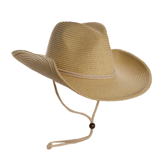 Packable Cowboy Hat Natural / Small