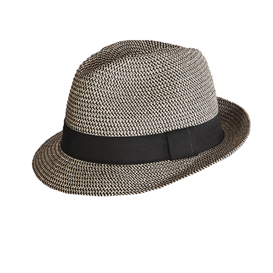 Heather Fedora Natural / Small