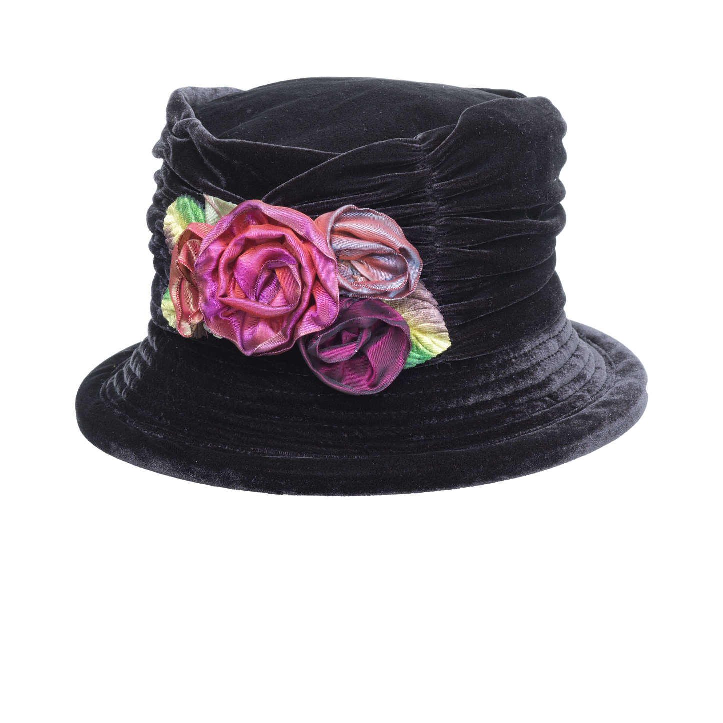 Victorian Velvet Crusher Hat