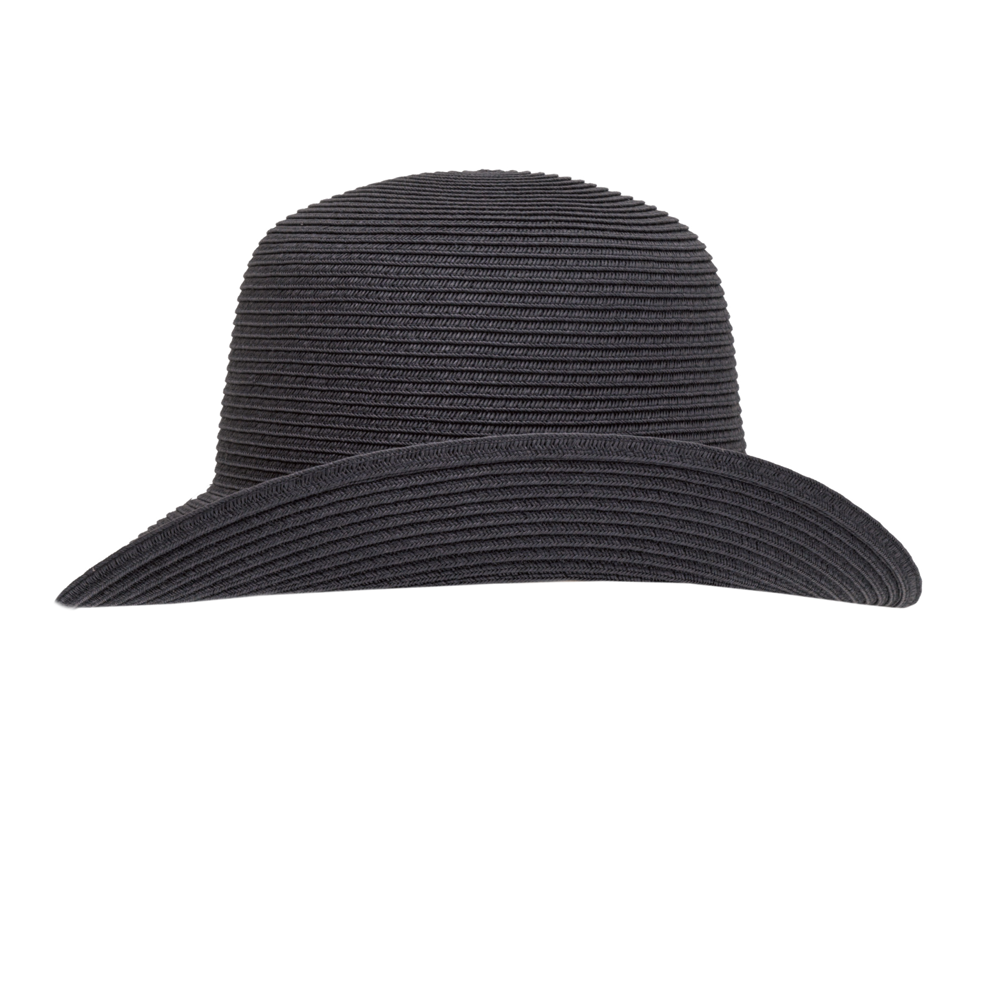 Six Way Straw Hat Black